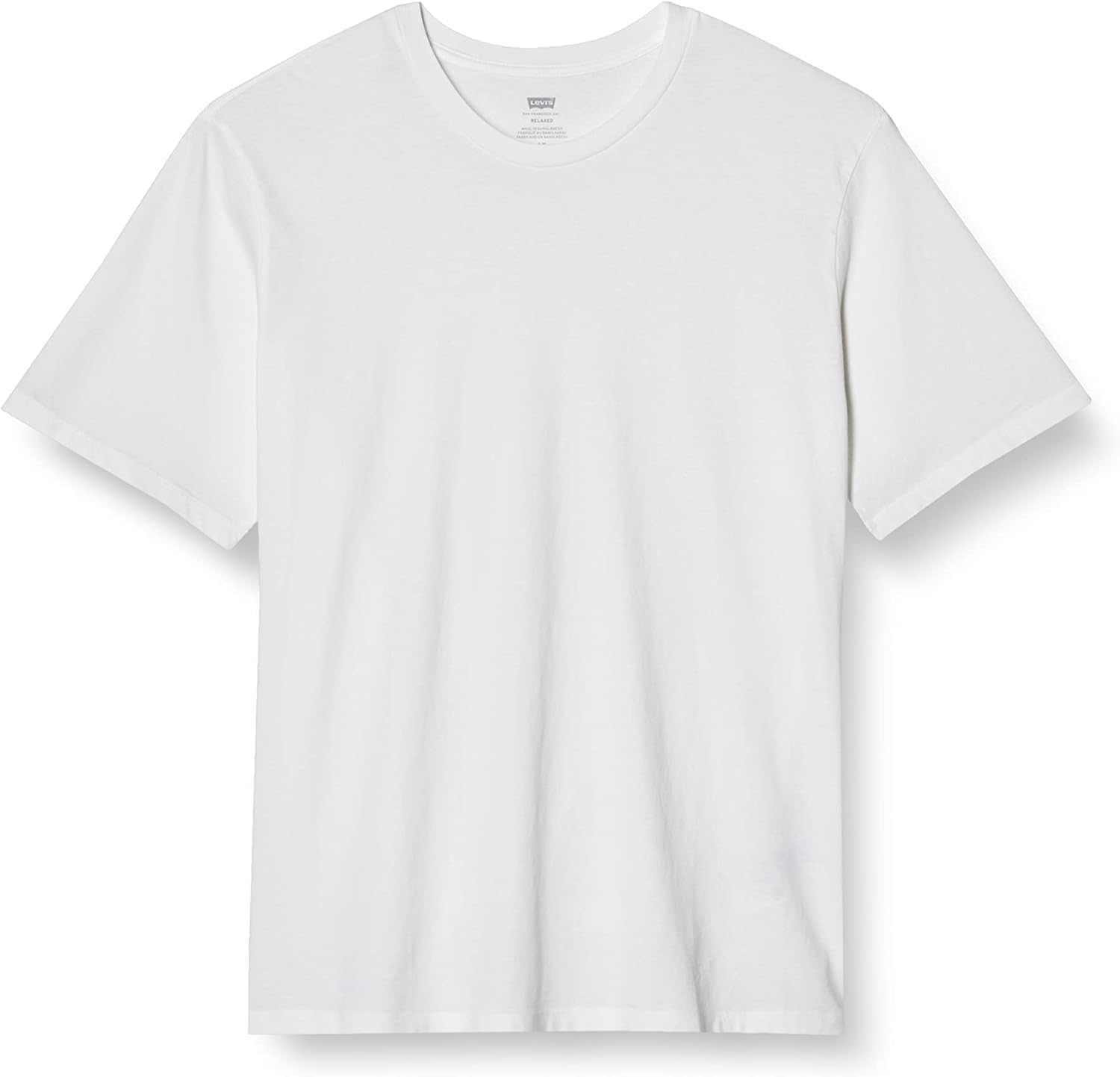 

Мужская футболка Levi's с коротким рукавом свободного кроя, белый