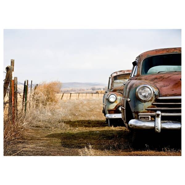 

Картина на холсте A.S. Création Old Rusted Cars цвет braun/beige
