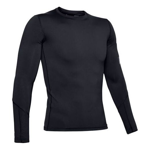 

Футболка men's ua heatgear armour long sleeves sports long sleeves black Under Armour, черный