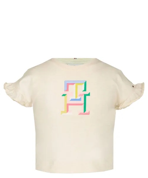 

Футболка Regular fit Tommy Hilfiger, бежевый