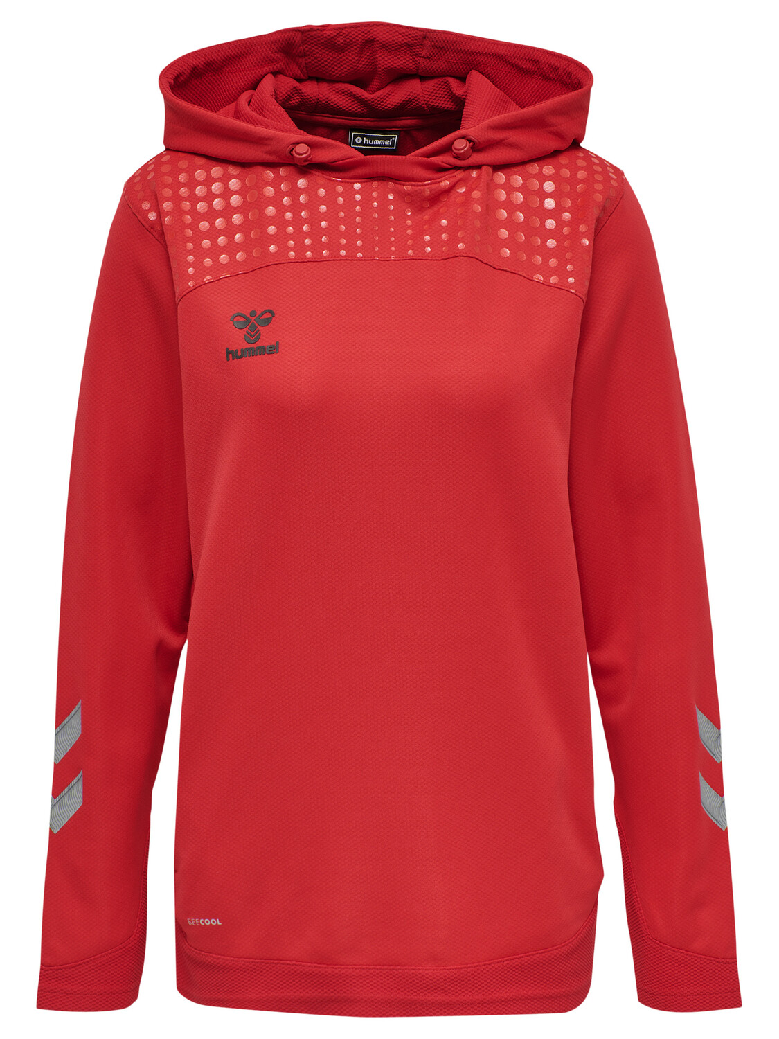 

Толстовка Hummel Poly Hoodie Hmllead Women Poly Hoodie, цвет TRUE RED