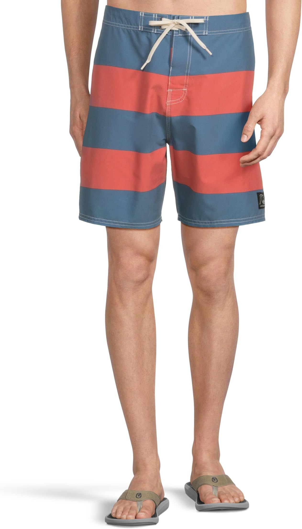 

Шорты для плавания Quiksilver Original Straight Leg 18 BoardShorts, цвет Copen Blue