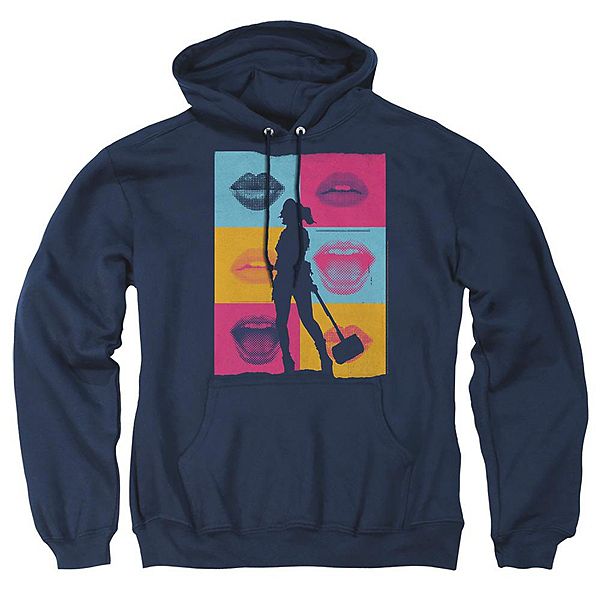 

Толстовка с капюшоном Birds of prey lips adult pull over Licensed Character