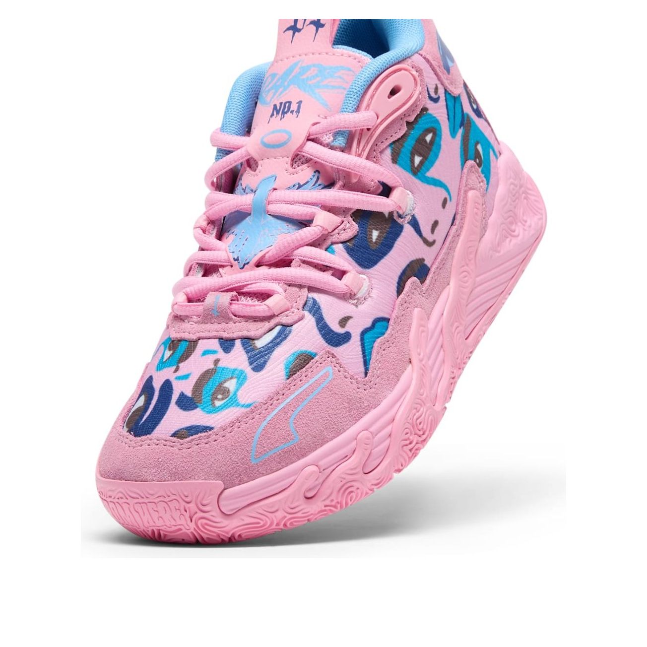 (GS) Puma x KidSuper LaMelo Ball MB.0 'Pink Blue' — фото 3