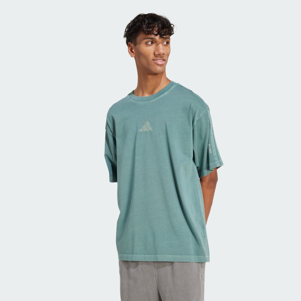 

Футболка Adidas ALL SZN Washed Tee, цвет Aurora Ivy
