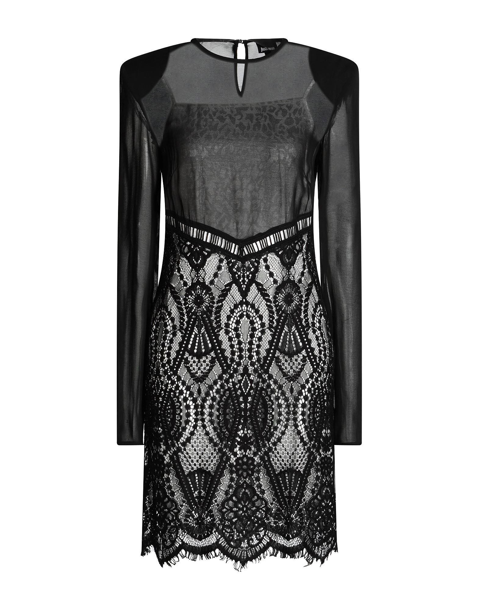 

Платье миди Roberto Cavalli, черный