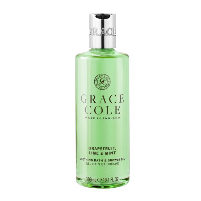 

Успокаивающий гель для ванны и душа с грейпфрутом, лаймом и мятой Grace Cole, 300 мл