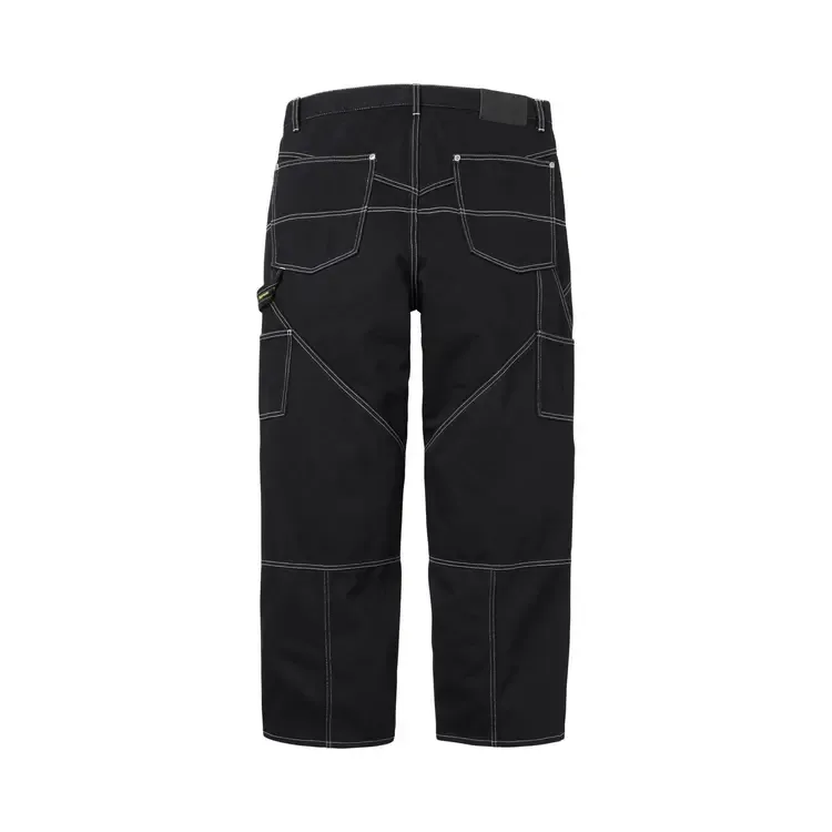 Джинсы Supreme Contrast Stitch Double Knee Painter Jean, цвет «черный» — фото 2