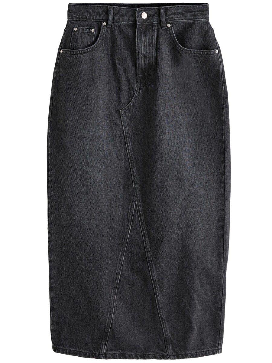 

Юбка миди Next Skirt, черный деним
