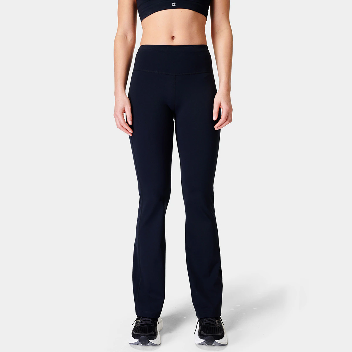 

Женские брюки Sweaty Betty покроя ботинок, чёрный