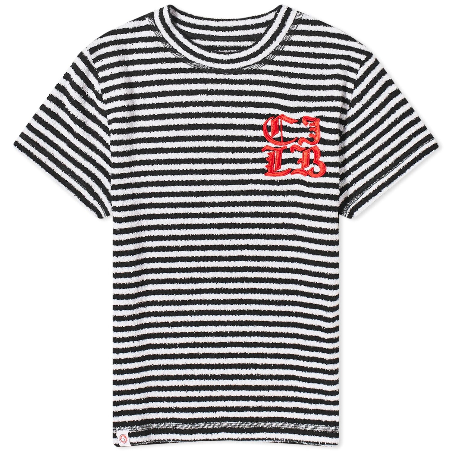 

Футболка Charles Jeffrey Baby, цвет Black & White Stripe