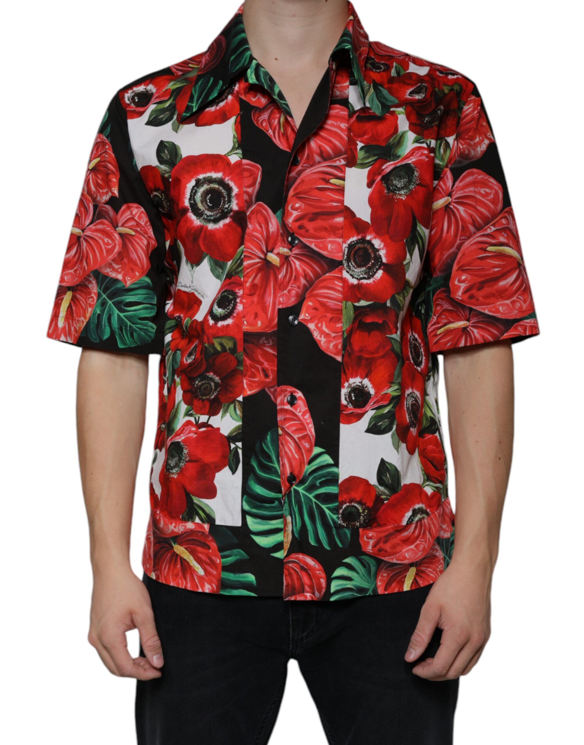 

Разноцветная рубашка Anemone с застежкой на пуговицы в стиле casual Dolce & Gabbana