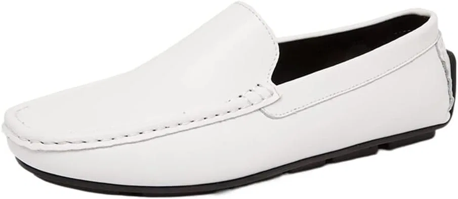 Лоферы мужские Driving Moccasins, белый ZUZALA