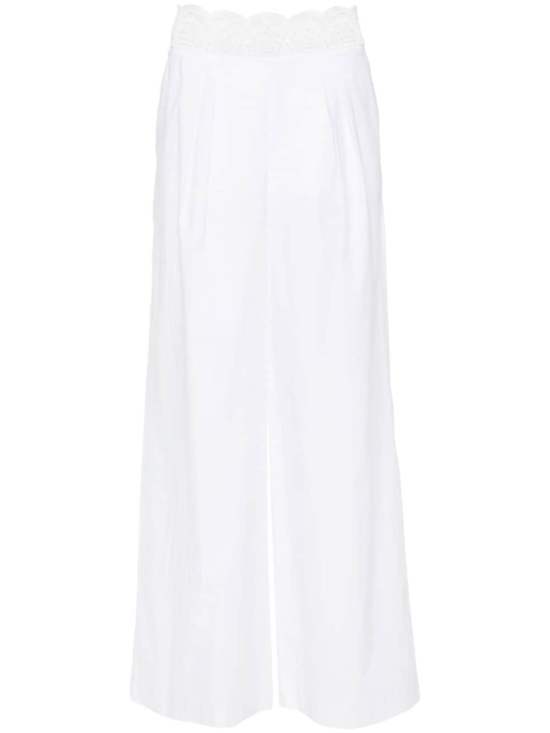 

Alberta Ferretti широкие брюки палаццо, белый