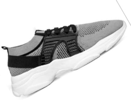 

Мужские низкие кеды из ткани с шнуровкой, повседневные Generic, серый