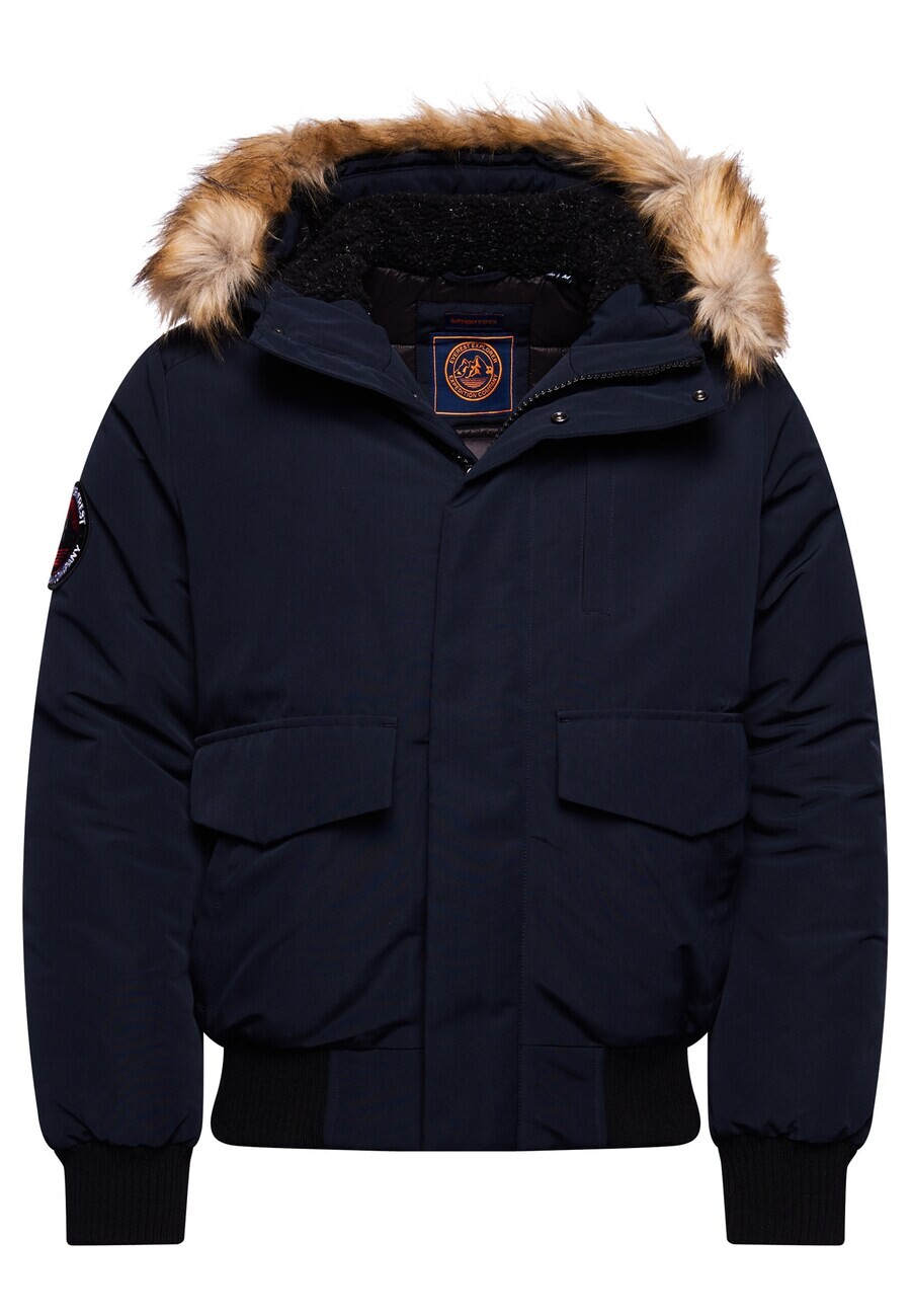 

Зимняя куртка Superdry Regular fit Winter Jacket Everest, морской синий