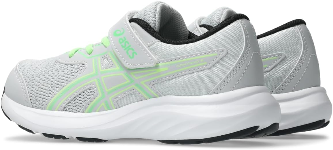 Кроссовки ASICS Boys Contend 9 Ps (для малышей/детей младшего возраста), зеленый/серый — фото 3