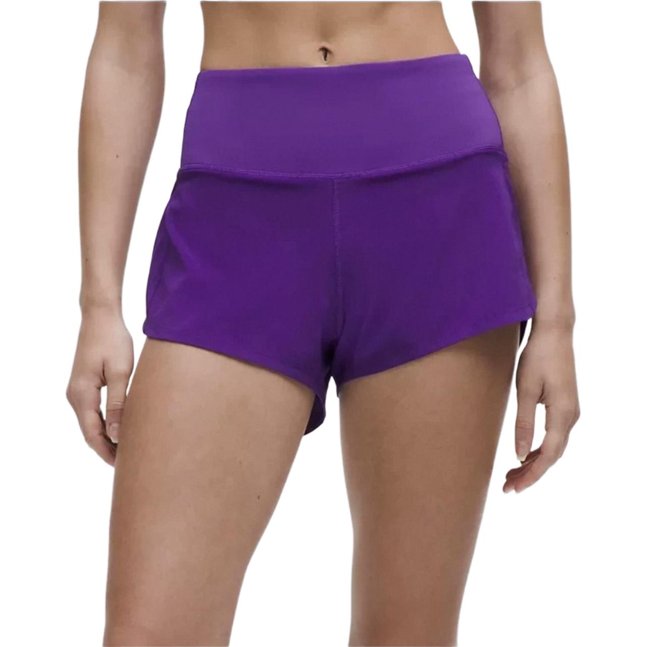 

Шорты женские Speed Up Lululemon, college фиолетовый/cgpu