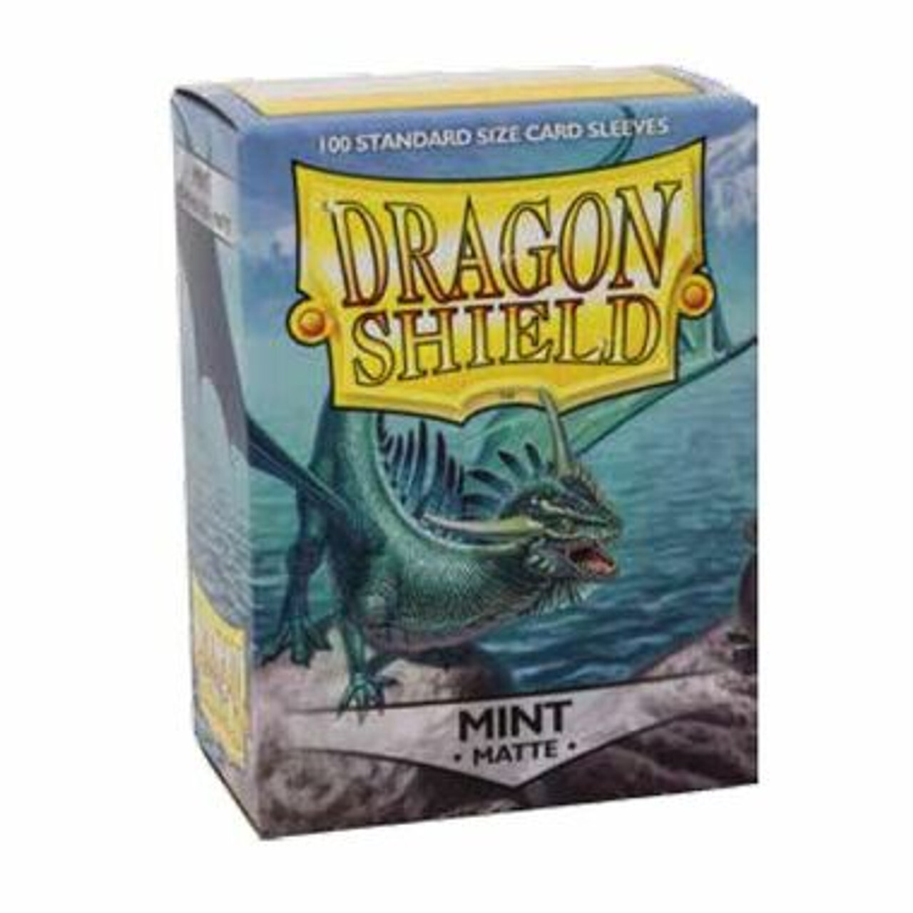 

Аксессуары Dragon Shield Matte Mint Standard Size Card Sleeves (100ct)