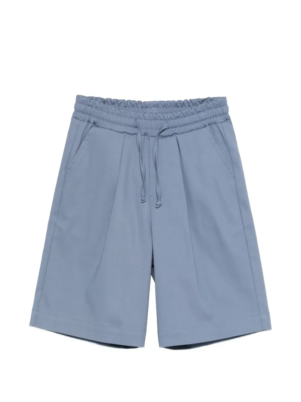Плиссированные шорты с завязками Suenos Kidswear, синий