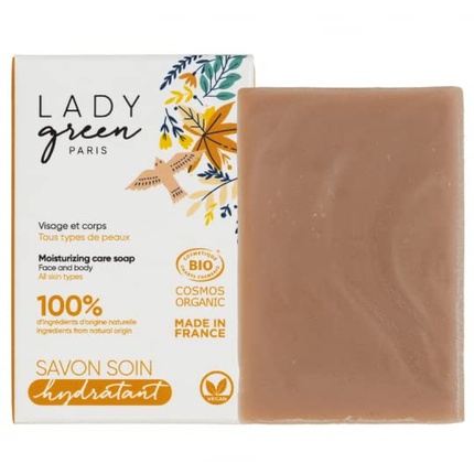 

Lady Green Care Мыло для лица и тела увлажняющее 100 г Ladygreen
