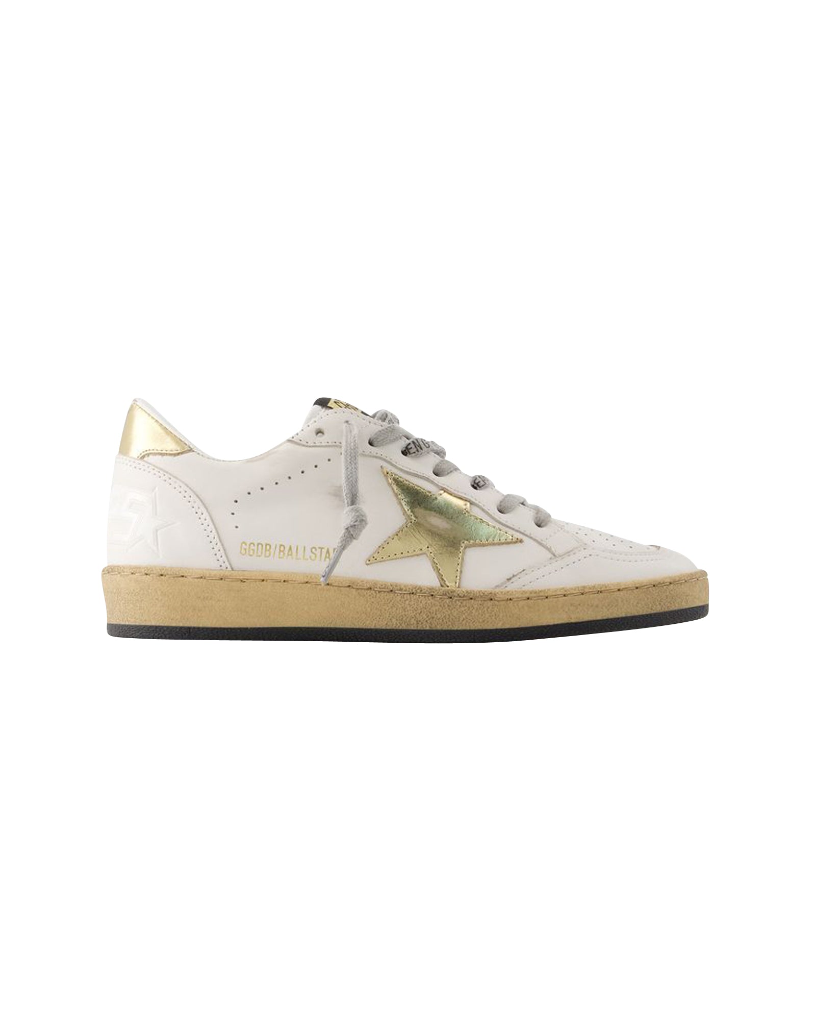 Балстар Кроссовки - Golden Goose - Кожаные - Белые Golden goose deluxe brand