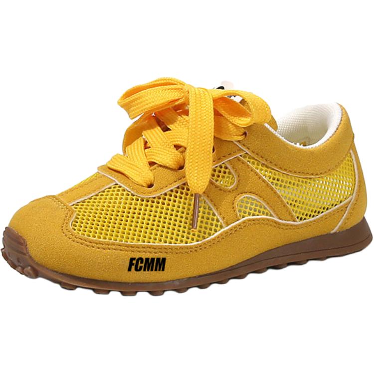 

Дышащая амортизирующая повседневная обувь для детей FCMM, желтый