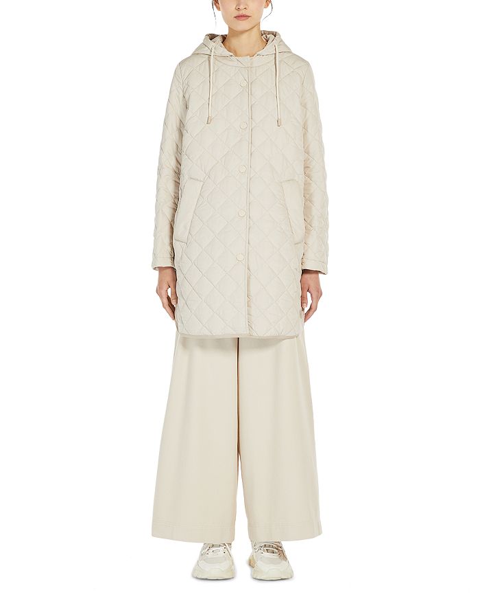 

Стеганая парка Erio Weekend Max Mara, коричневый/бежевый