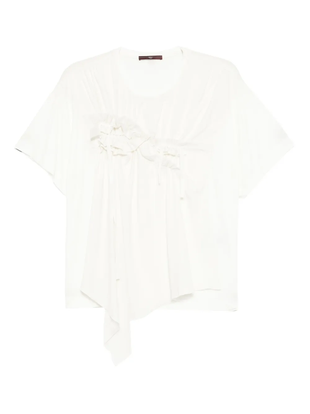 

Топ Mentor с оборками High, белый