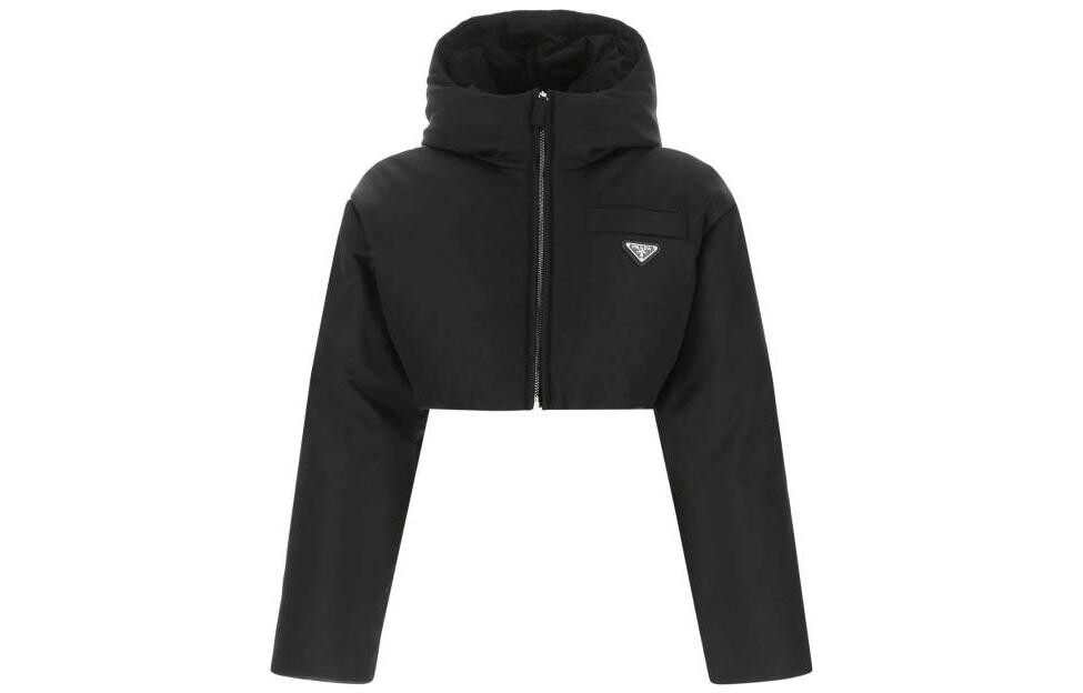 

Пуховик женский черный Prada