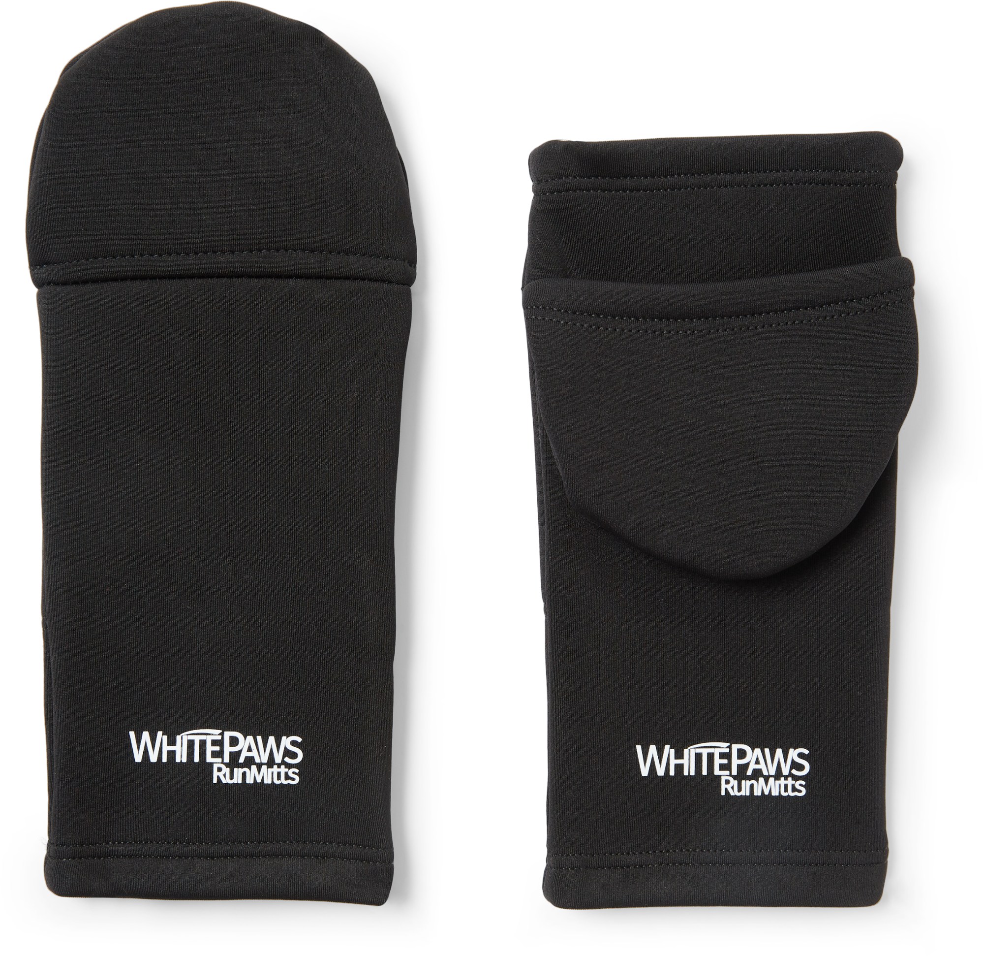 

Ветро- и водостойкие варежки WhitePaws RunMitts, черный