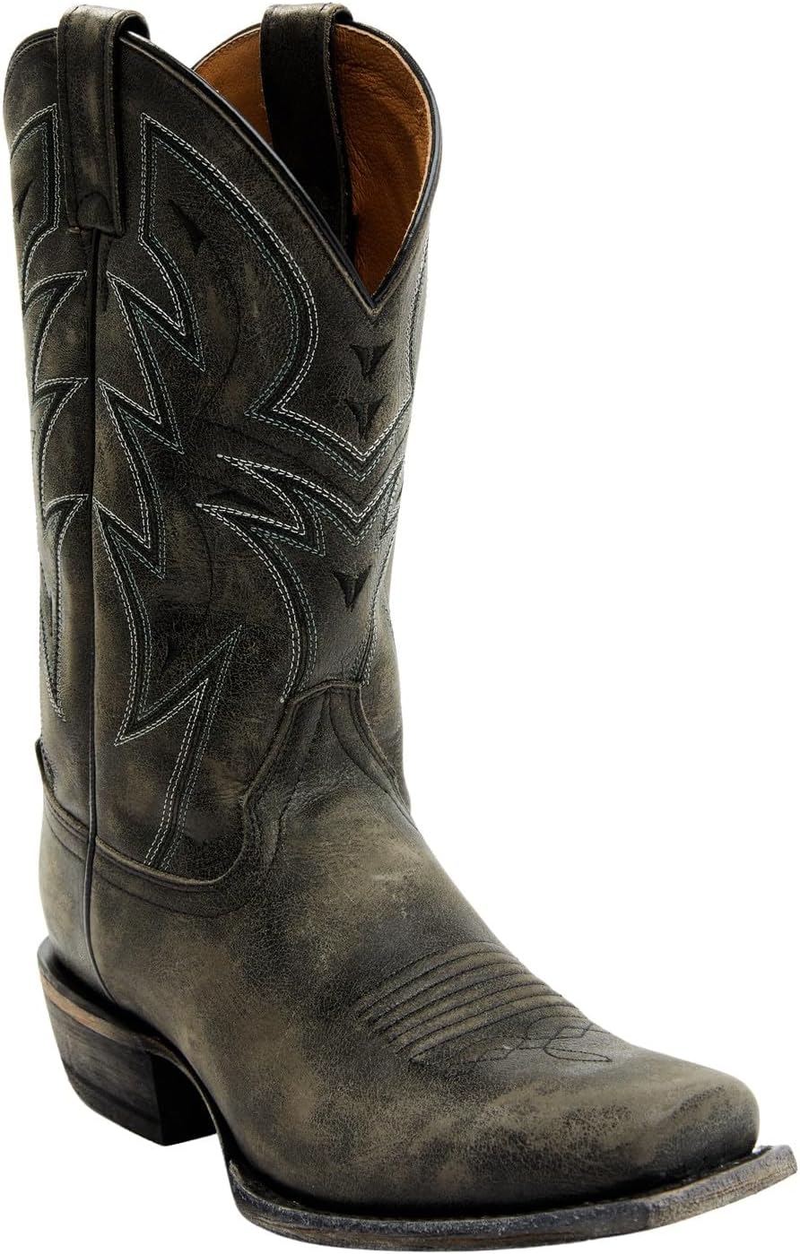 

Мужские ковбойские сапоги Moonshine Spirit Kelsey с широким квадратным носком - Bmssp23l1-3, черный