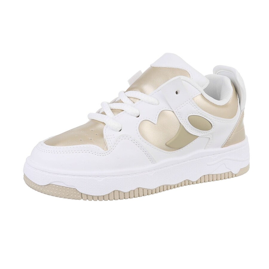 

Кроссовки Ital-Design Sneakers, цвет Gold/White