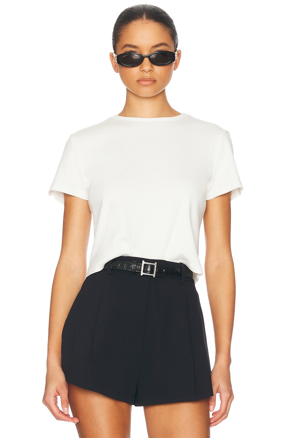 

Футболка Rib Baby Tee Helsa, Natural White