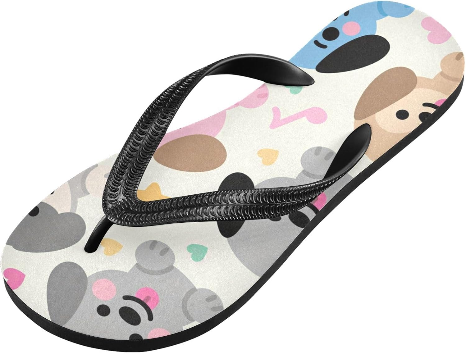 

Женские пляжные летние шлепанцы UMIRIKO с собакой, желтые, быстросохнущие, сандалии, тапочки для мужчин A2301273