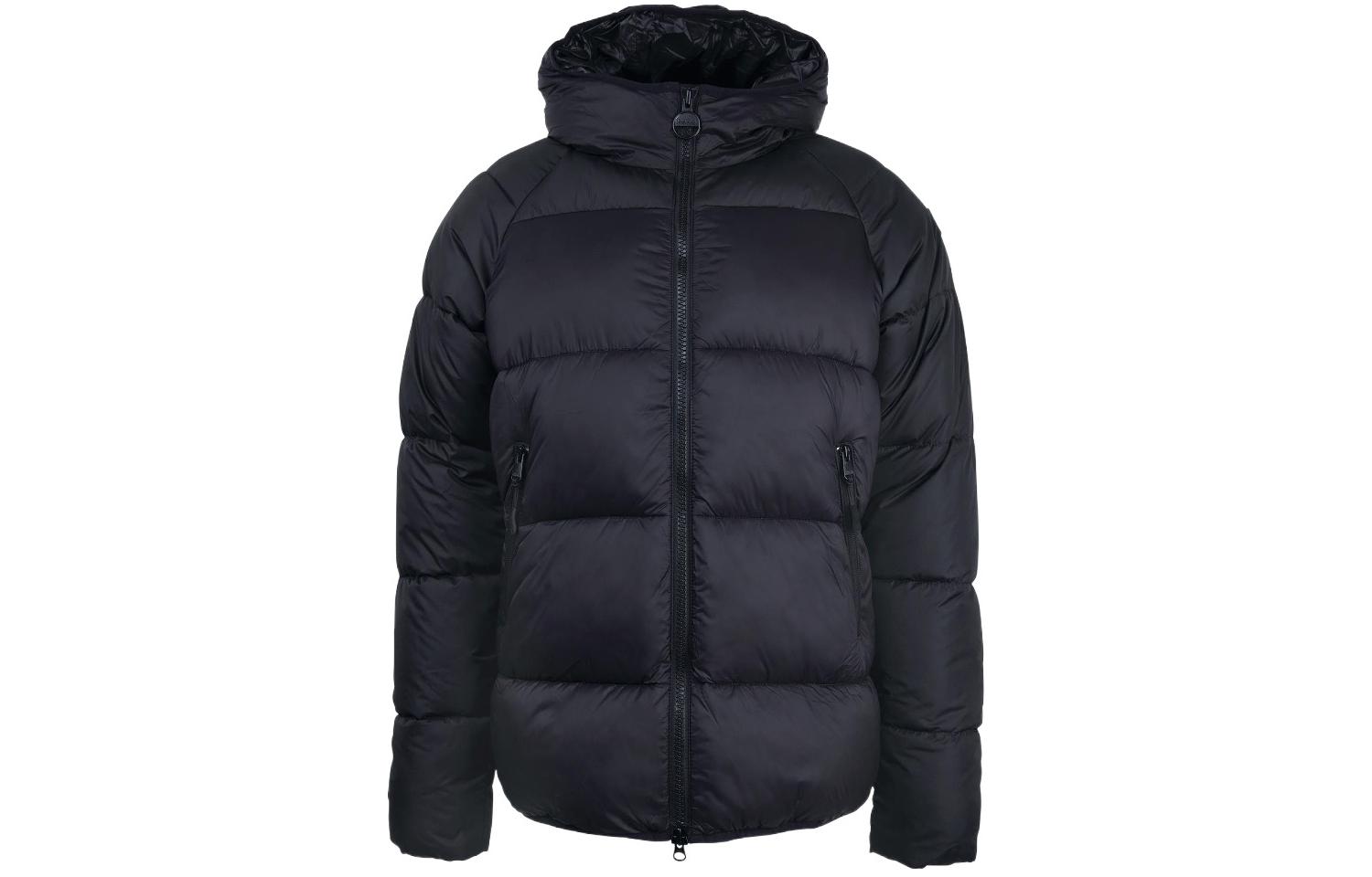 

BARBOUR Хакстон стёганая куртка, Black