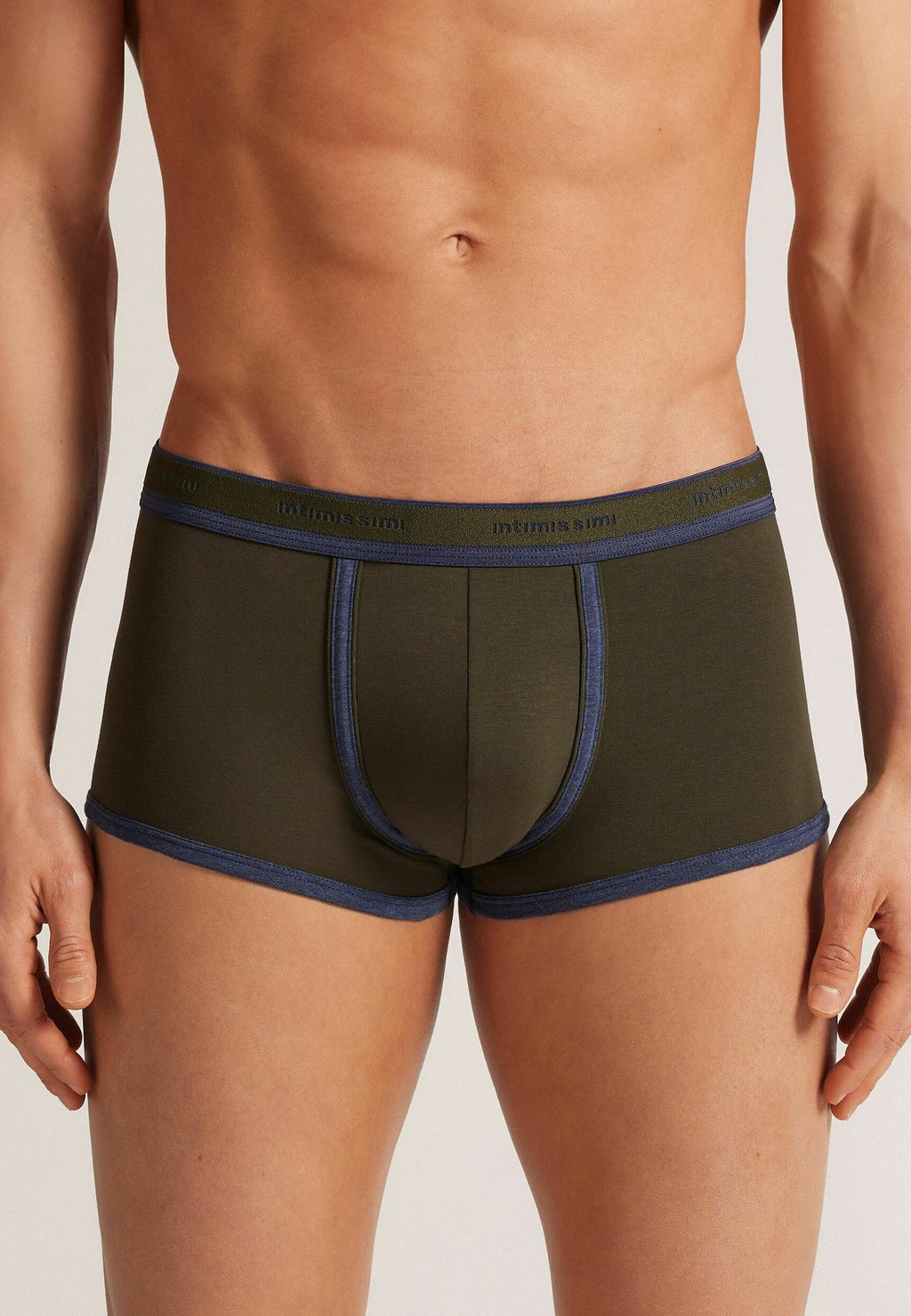 

Брюки STRETCH MIT LOGO IUMAN Intimissimi Uomo, зеленый