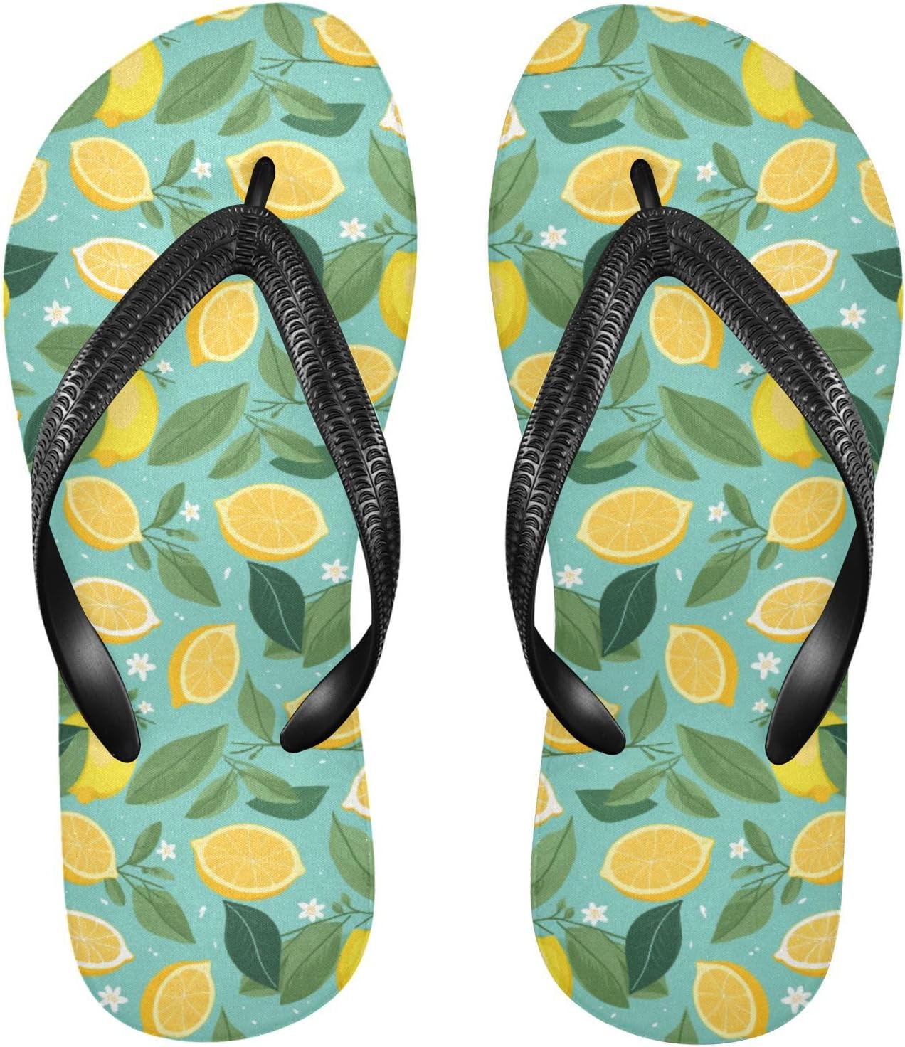 

Женские и мужские шлепанцы с лимонами и цветами, женские шлепанцы, мужские сандалии, душевые тапочки, летние нескользящие шлепанцы для плавания, пляжа и ванной Mnsruu, Lemons I 1848