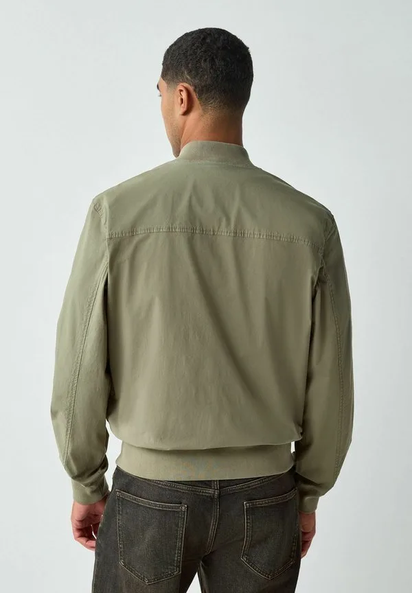 Куртка-Бомбер в повседневном стиле стандартного кроя Next, Khaki Green — фото 3