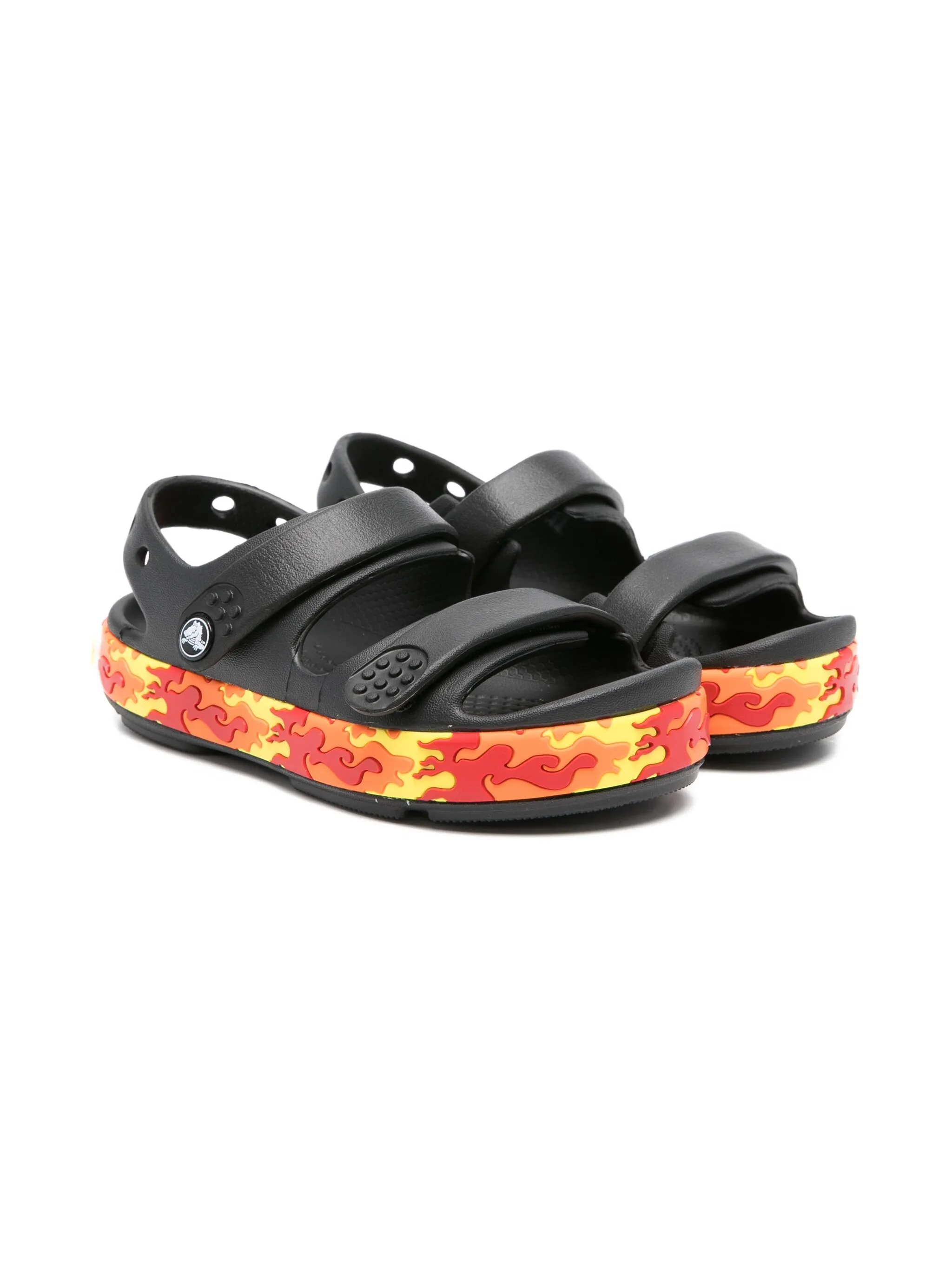 

Сандалии Crocband Cruiser Flames Crocs Kids, черный