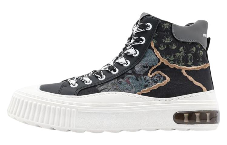 

FAIRWHALE Стильные скейтерские кроссовки мужские бело-черные с флисовой подкладкой, цвет White Black (Fleece-Lined)