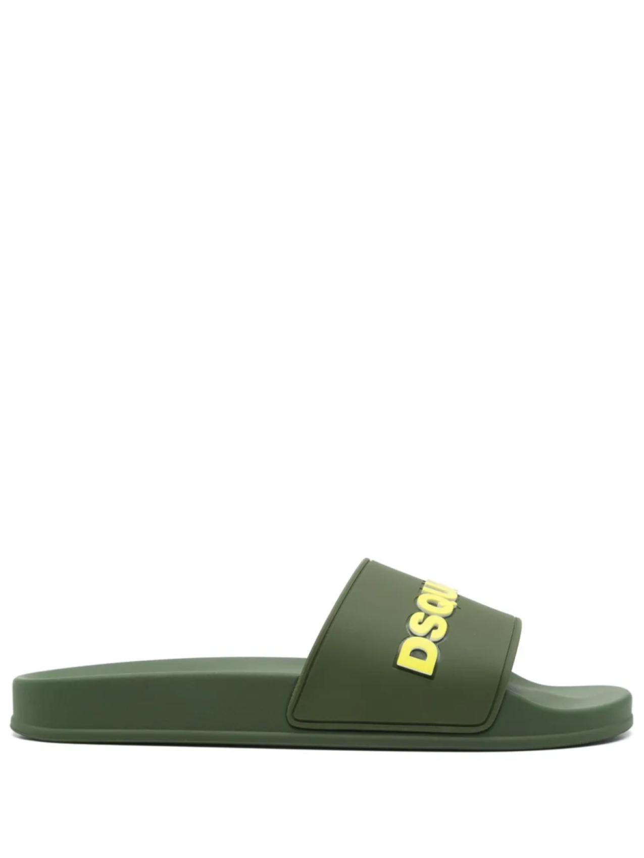 

DSQUARED2 шлепанцы с логотипом, зеленый