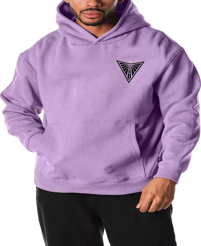 

Мужская и женская толстовка с капюшоном Violet Golden State Valkyries из флиса с эффектом сильной потертости The Wild Collective