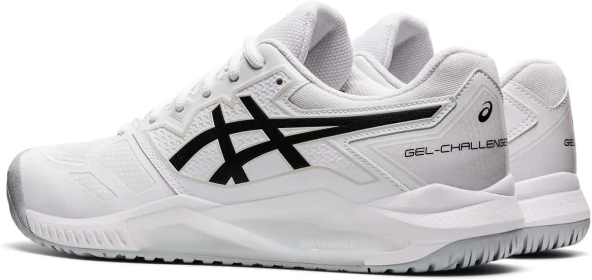 Кроссовки теннисные ASICS, цвет White/Black — фото 3