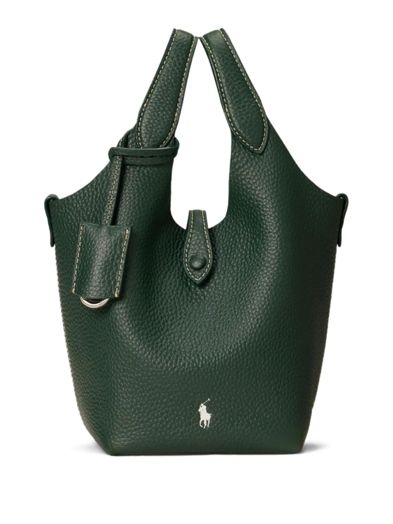 

Сумка-тоут Polo Play из шагреневой кожи Polo Ralph Lauren, зеленый