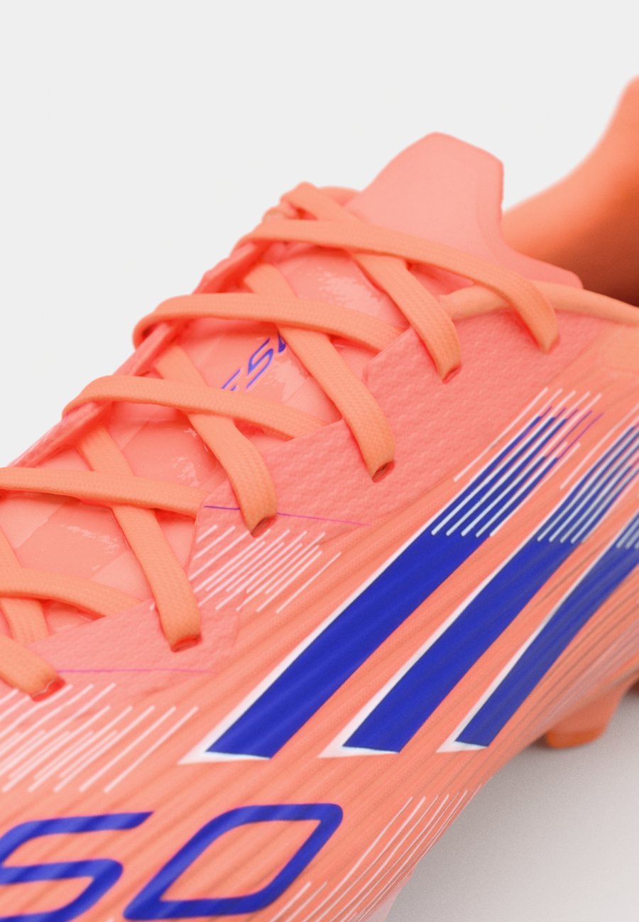 Кроссовки Adidas Performance F50 LEAGUE ARTIFICIAL GROUND FOOTBALL BOOTS, Beam Orange/Lucid Blue/Footwear White/Orange — фото 3