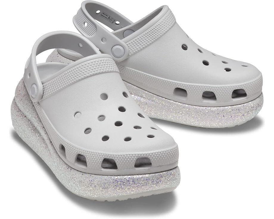 Сабо Crocs Classic Crush Clog, цвет Atmosphere/Glitter