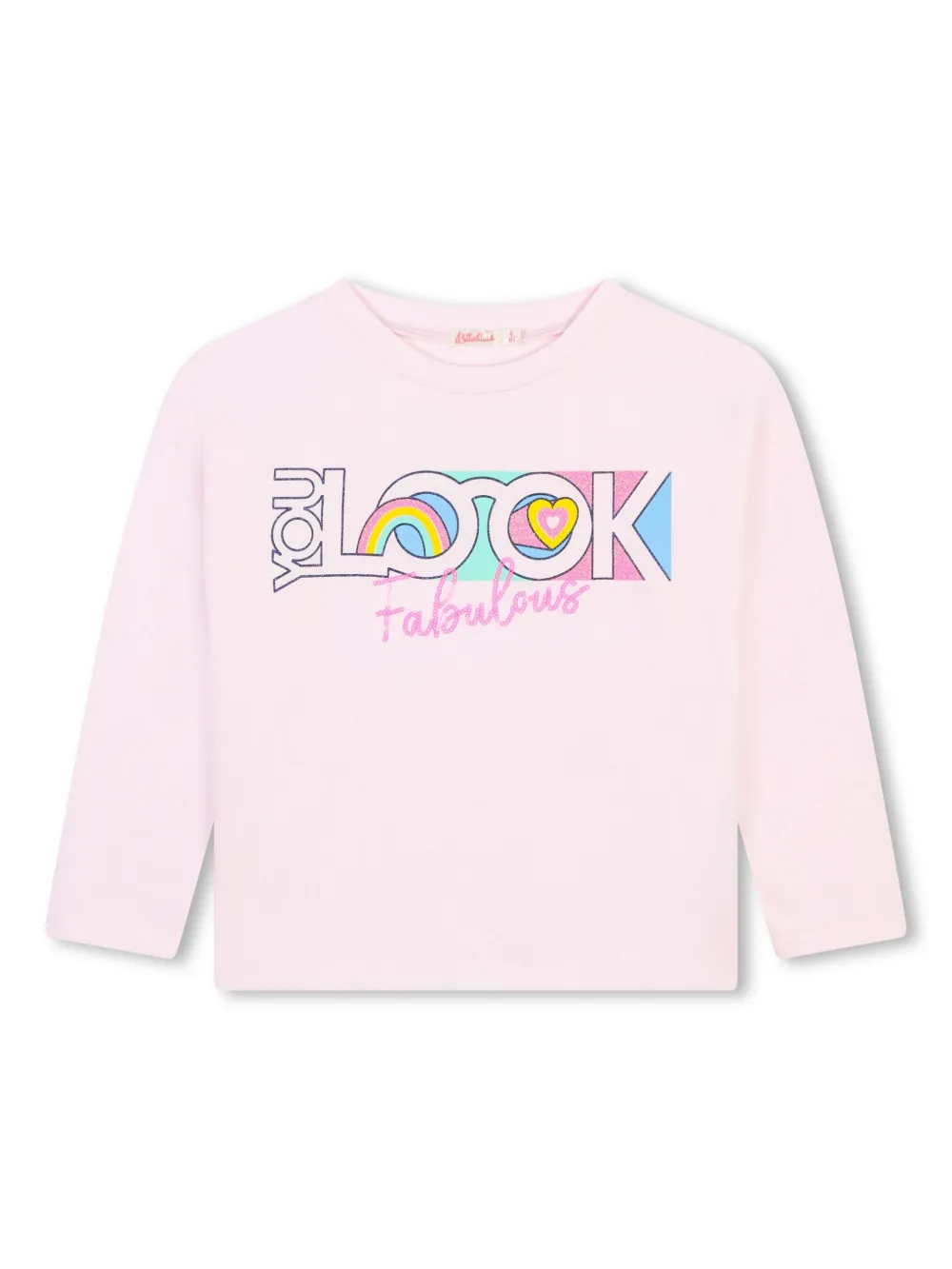 

Футболка с надписью Billieblush, розовый