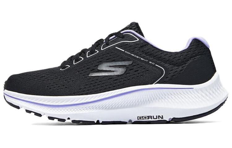 

Кроссовки для бега Go Run Consistent 2.0 женские с низким верхом, черные/белые Skechers