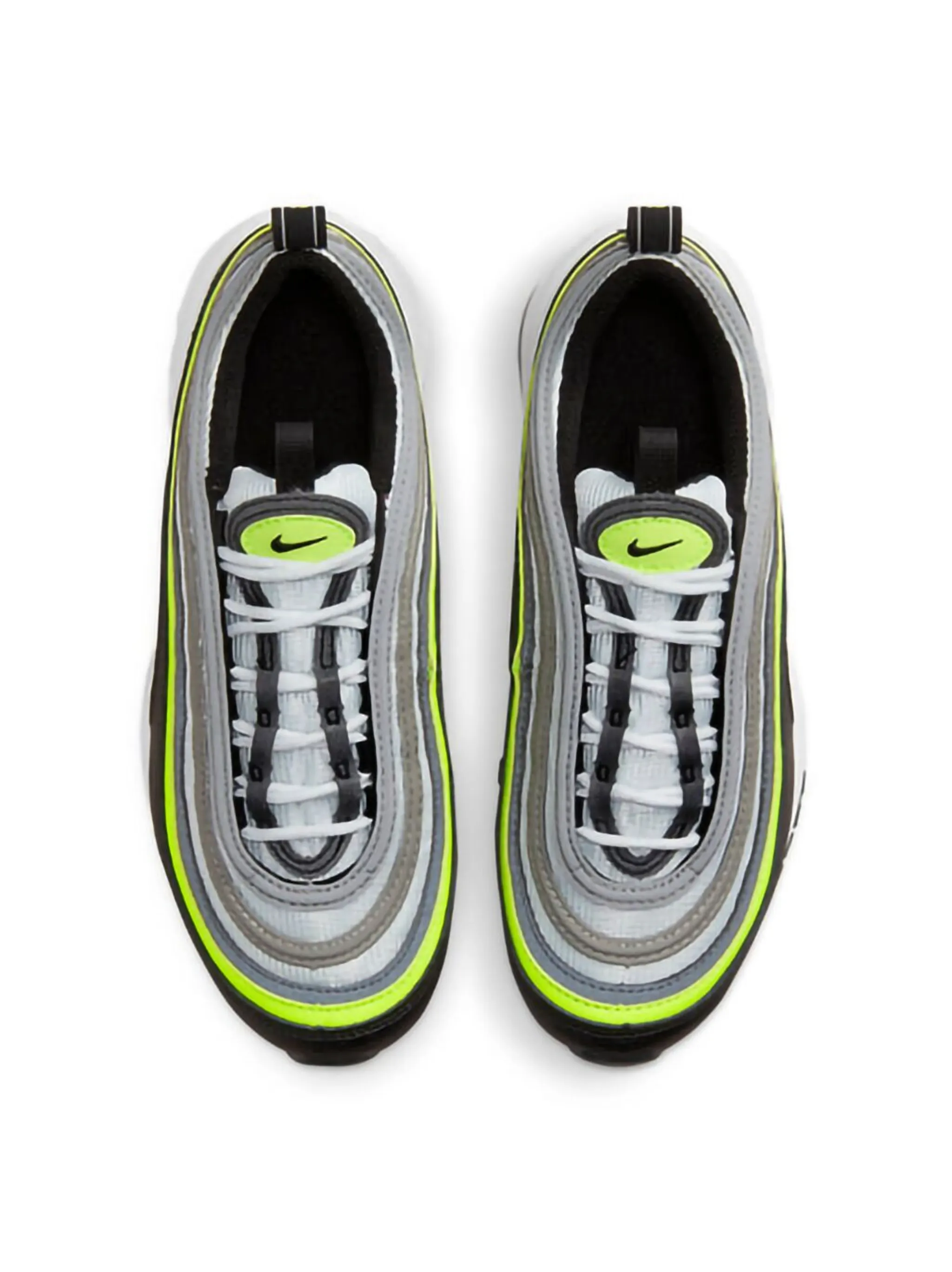 Кроссовки Air Max 97 Neon Nike Kids, черный — фото 2